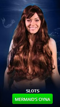 Gerçek bir deniz kızı ve 3 boyutlu slot oyunları Betelli'da!